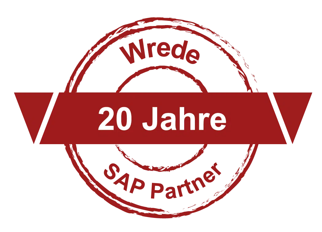 Wrede - 20 Jahre SAP Partnerschaft