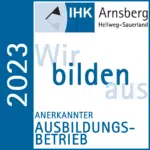 Anerkannter Ausbildungsbetrieb IHK Wrede GmbH Softwarekonzepte SAP Business One Partner