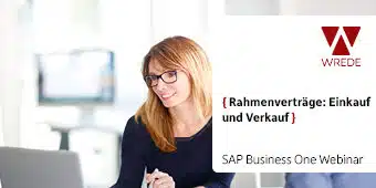 SAP B1 Webinare Rahmenverträge