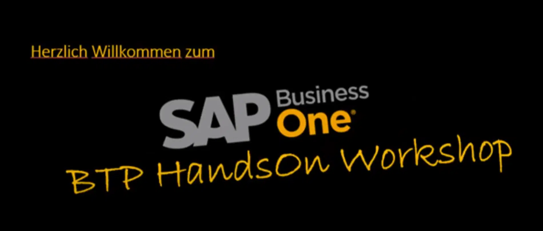 SAP BTP Workshop 2023 Wrede GmbH