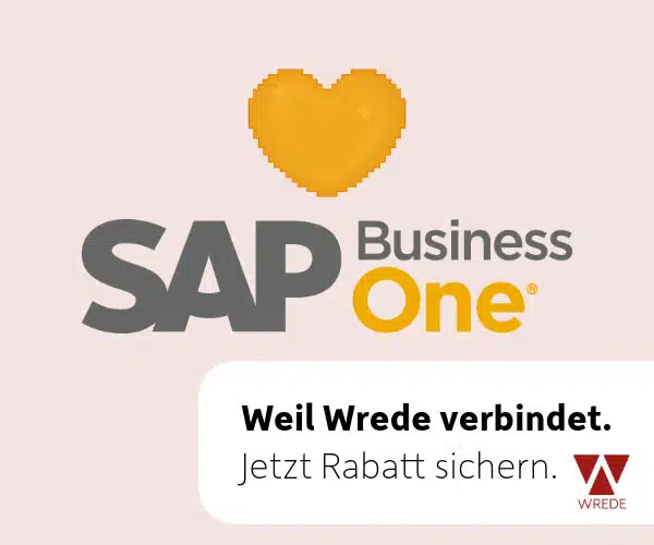 Weil Wrede verbindet Rabatt SAP Business One